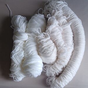 White Bundle Red Heart Acrylic Yarn
